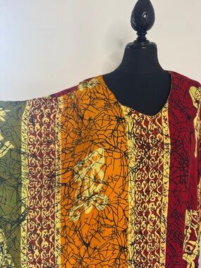 Vintage Mystique Kaftan with Matching Head Scarf